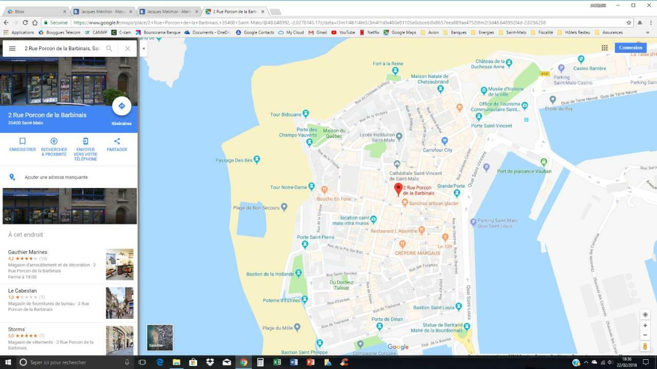 Jacques Melchior Meuble De Tourisme 3 Etoiles Intra Muros Saint-Malo Dış mekan fotoğraf
